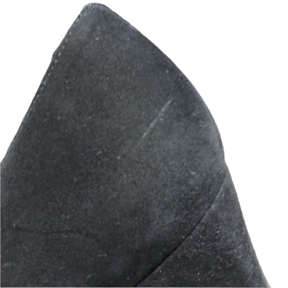 Stuart Weitzman Black Suede Wedge - Picture 15 of 15